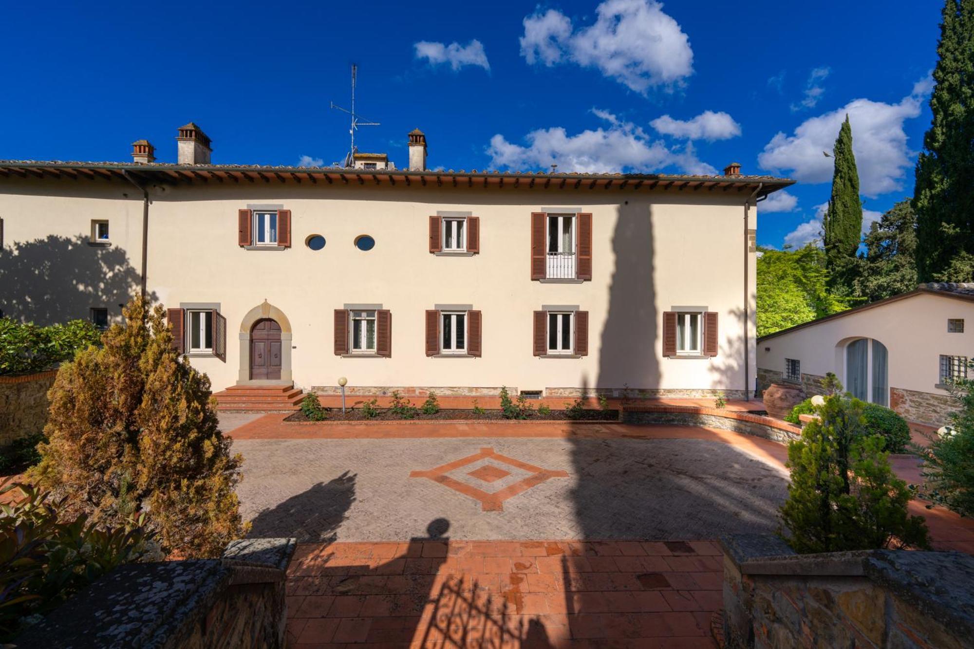 Villa D'Epoca Carniani Arezzo Eksteriør billede